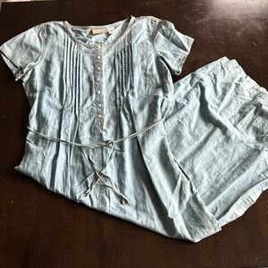 Liz Claiborne Light Blue Maxi Dress